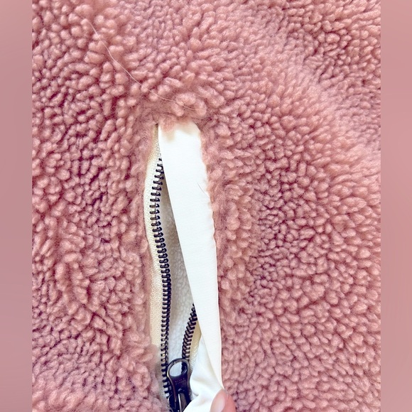 Faherty Eldridge Sport Sherpa Teddy Jacket Tuscany Brown Fleece Size S - Picture 9 of 14